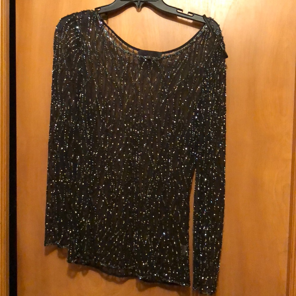 Sequin top